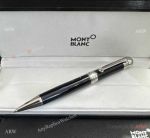 New Style Copy Mont Blanc Joseph II Black Precious Resin Ballpoint Pen